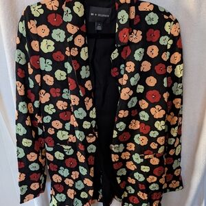 Wildfang Floral Blazer